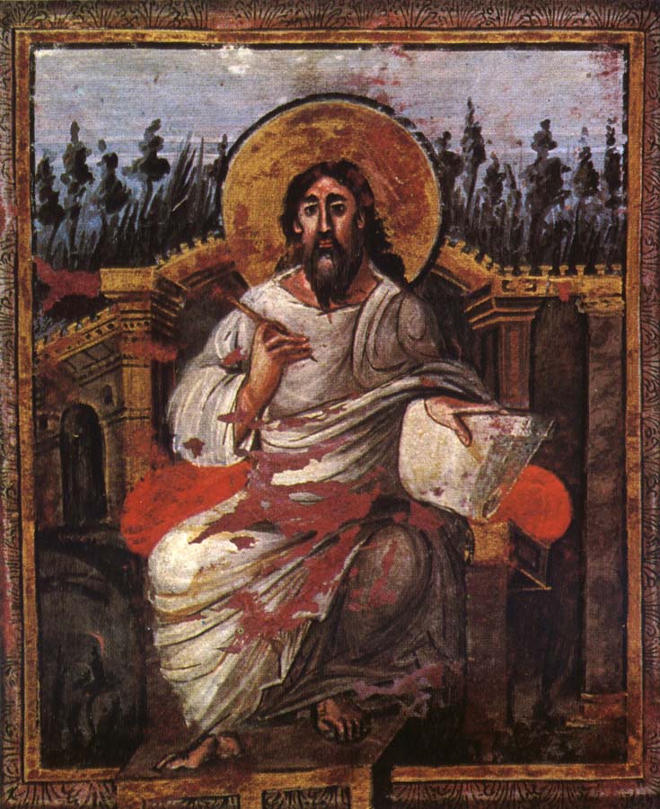 The Saint Johannes, from the Kroningsevangeliarium